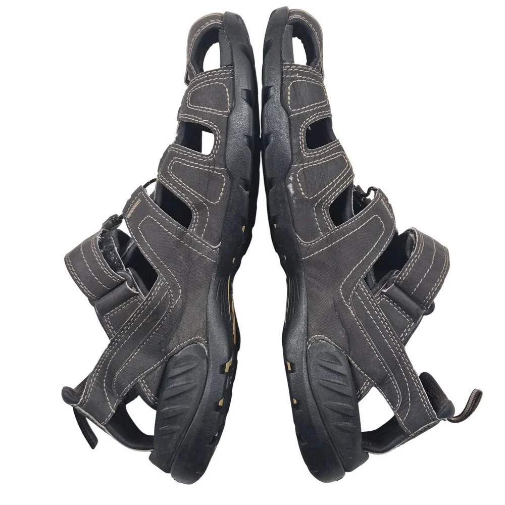 Teva Omnium Fisherman Sandals Mens 11 Brown Fair‎ 1001116 ShocPad Hiking Water